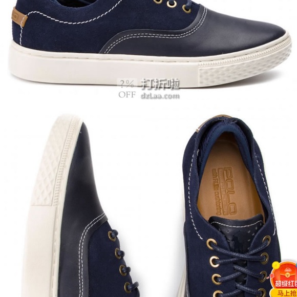 New Polo Ralph Lauren Thorton 100. - Picture 3 of 9